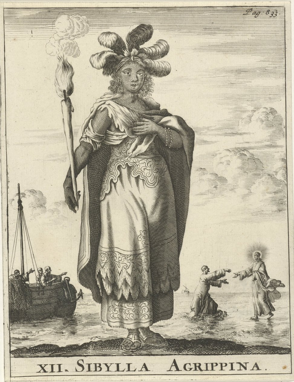 Sybil Agrypina autorstwa Jan Luyken