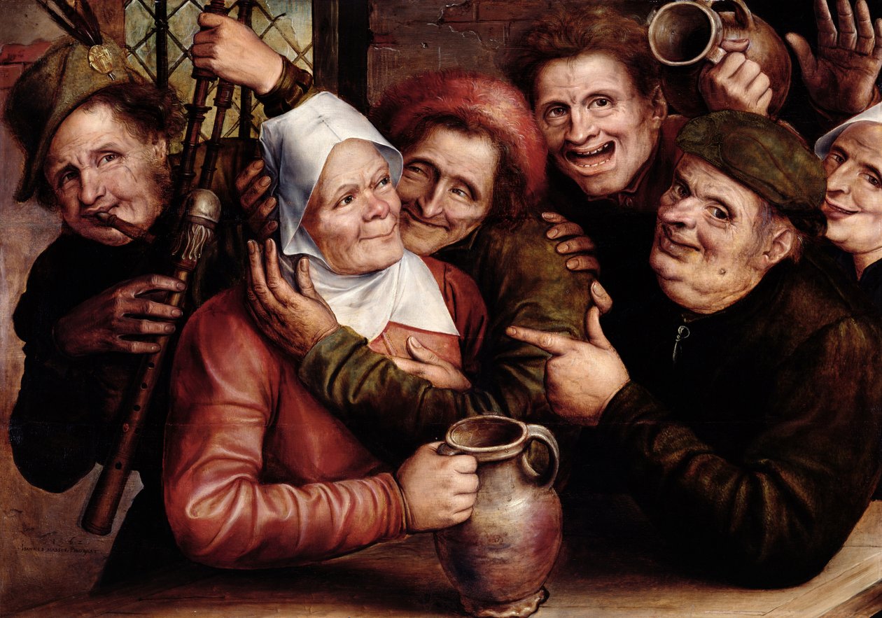 Wesoła Kompania, 1562 autorstwa Jan Massys or Metsys