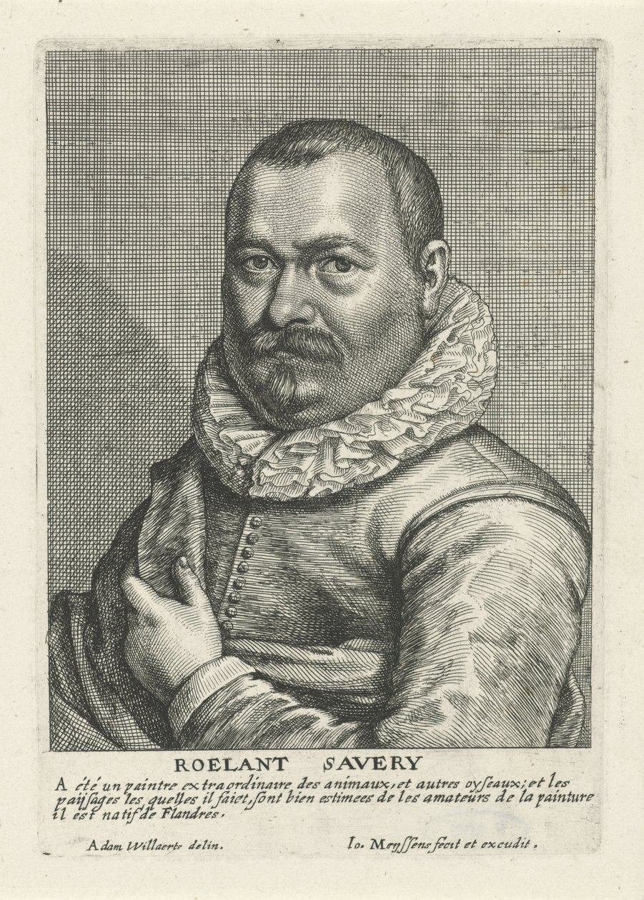 Portret Roelanta Savery autorstwa Johannes Meyssens