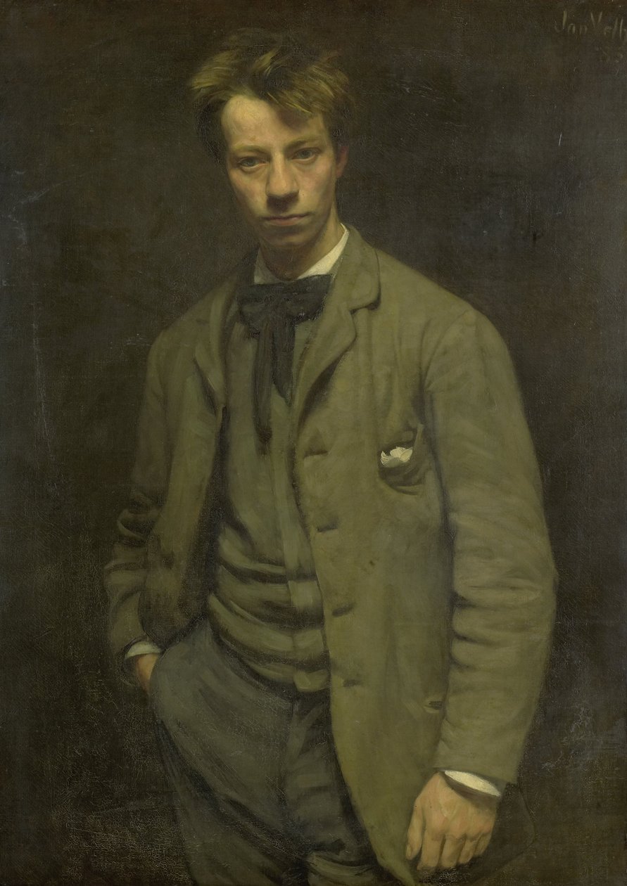 Portret Alberta Verweya, 1885 autorstwa Jan Pieter Veth