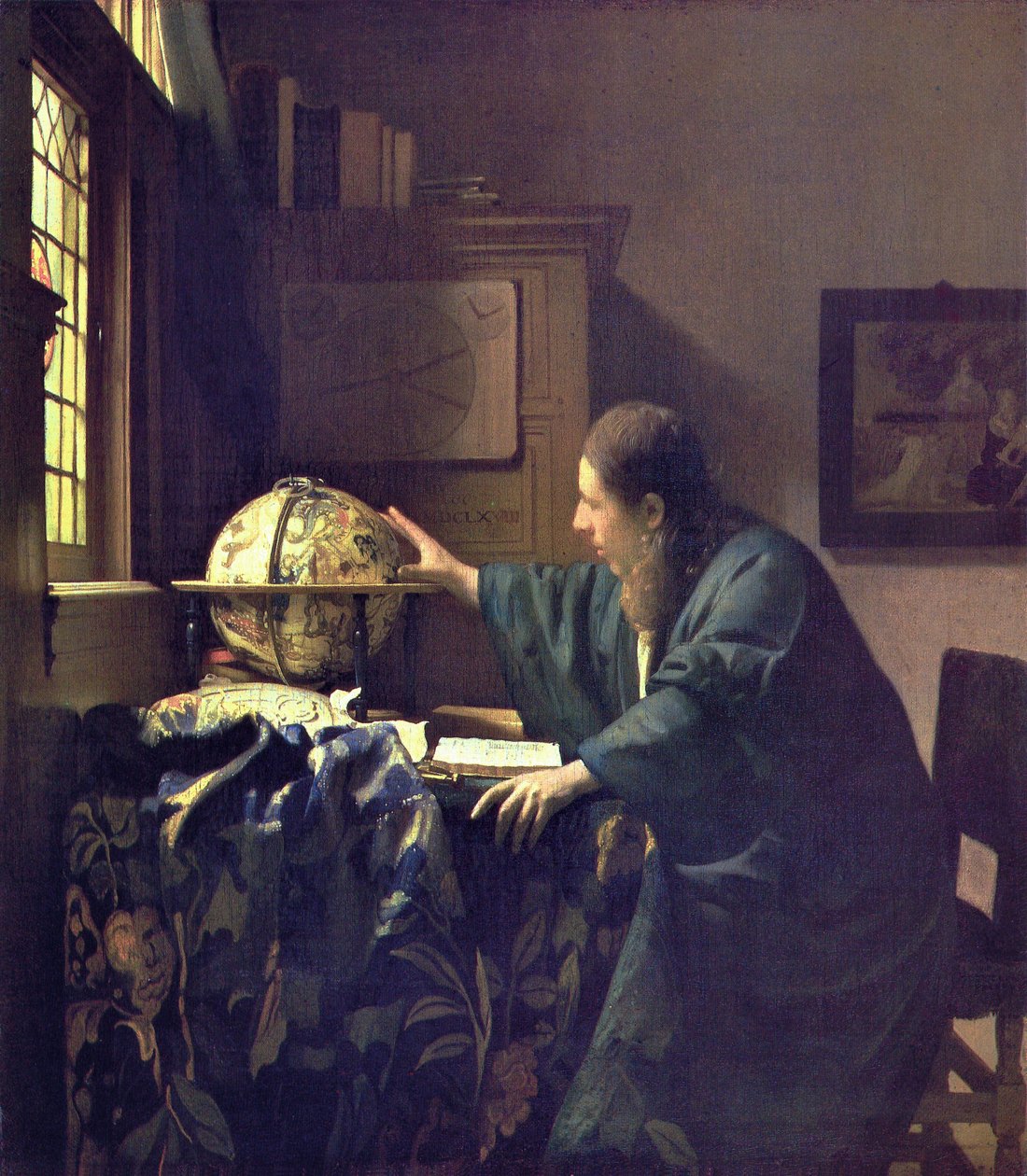 Astronom autorstwa Jan Vermeer van Delft