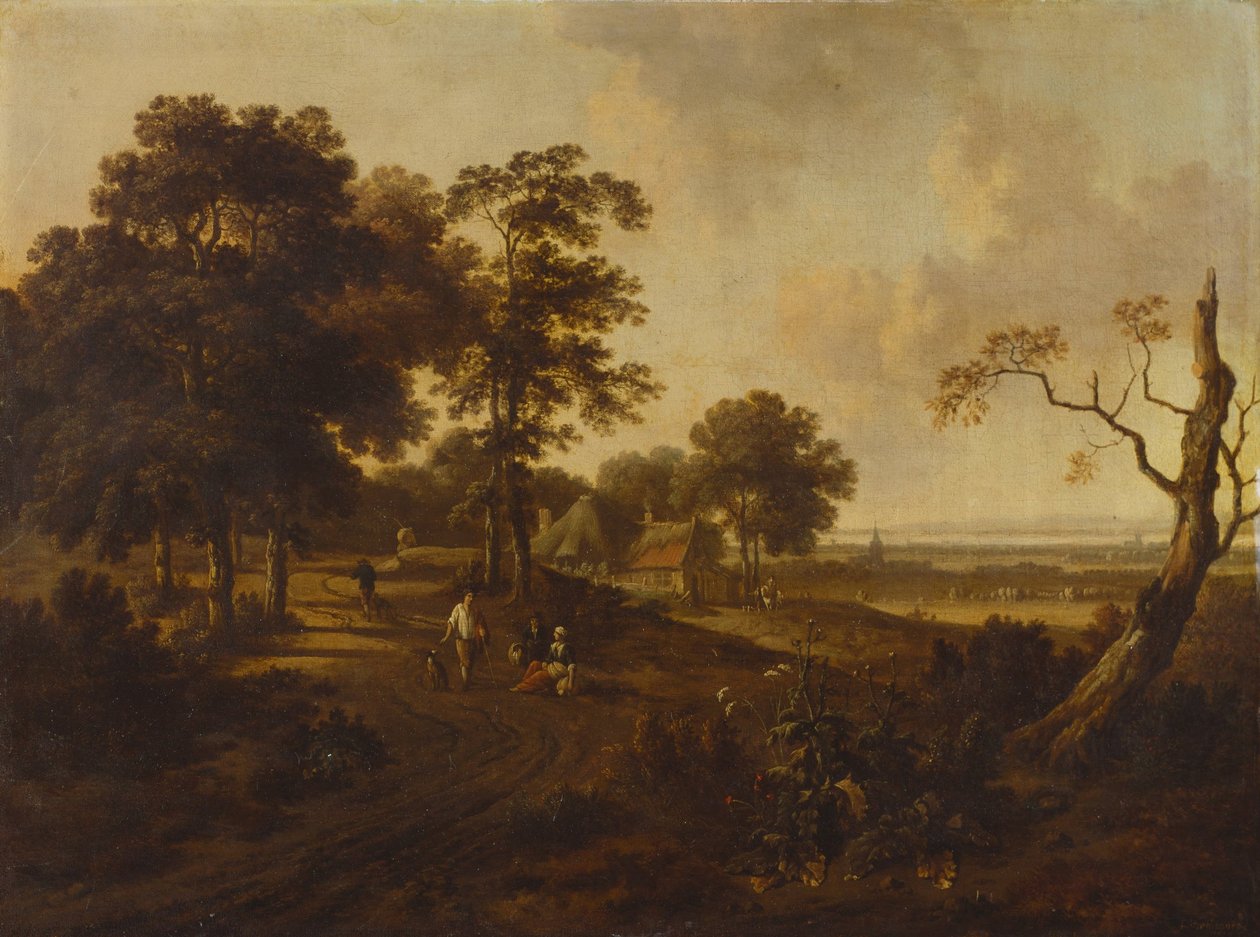 Krajobraz autorstwa Jan Wijnants