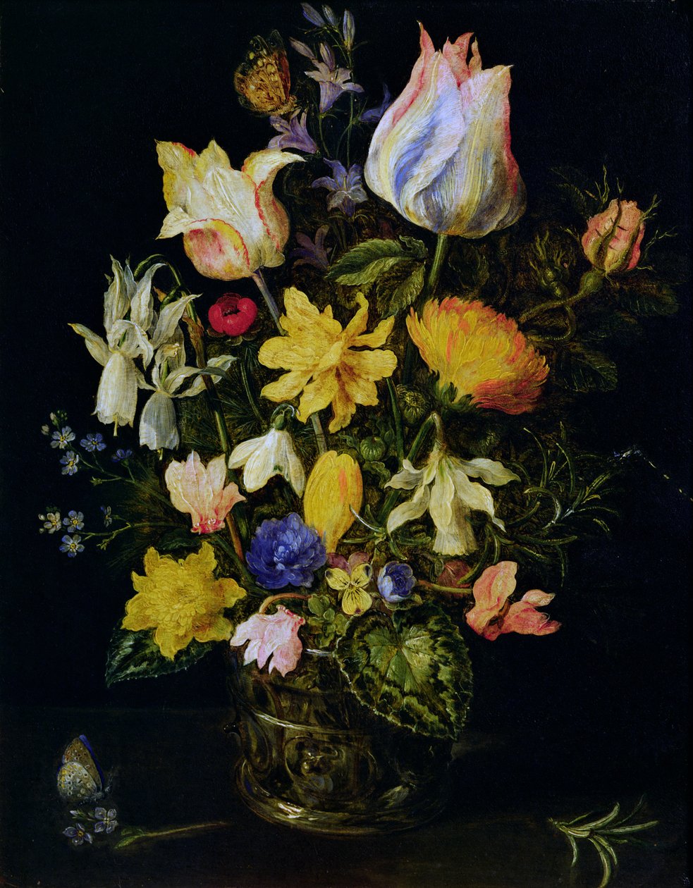Wazon kwiatów autorstwa Jan the Elder Brueghel
