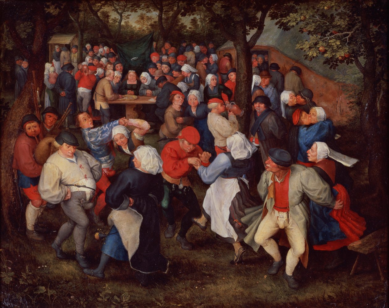 Wiejski taniec autorstwa Jan Brueghel the Younger