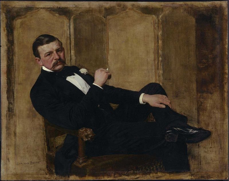 Portret mężczyzny autorstwa Jan van Beers