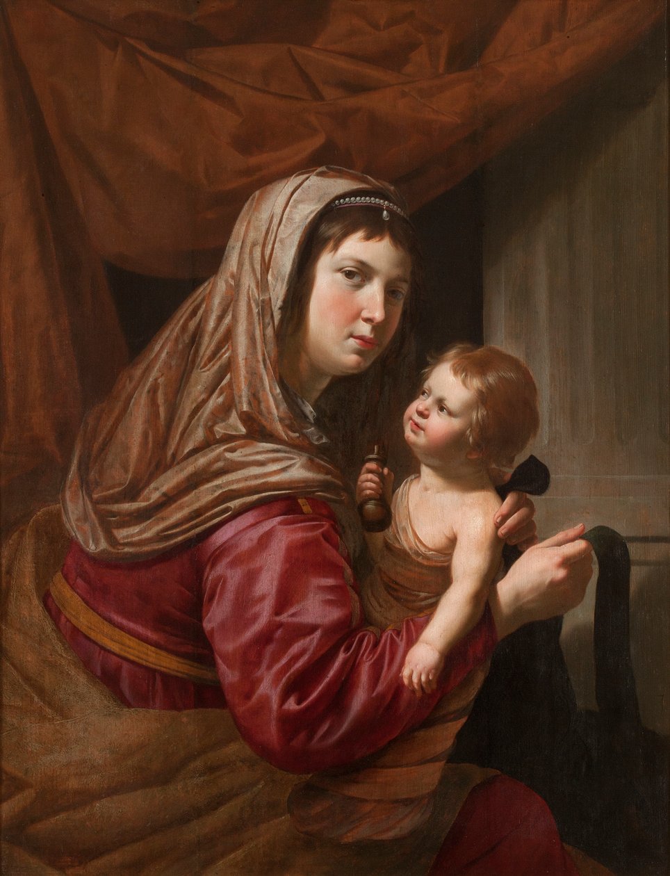 Dziewica z Dzieciątkiem autorstwa Jan van Bijlert or Bylert