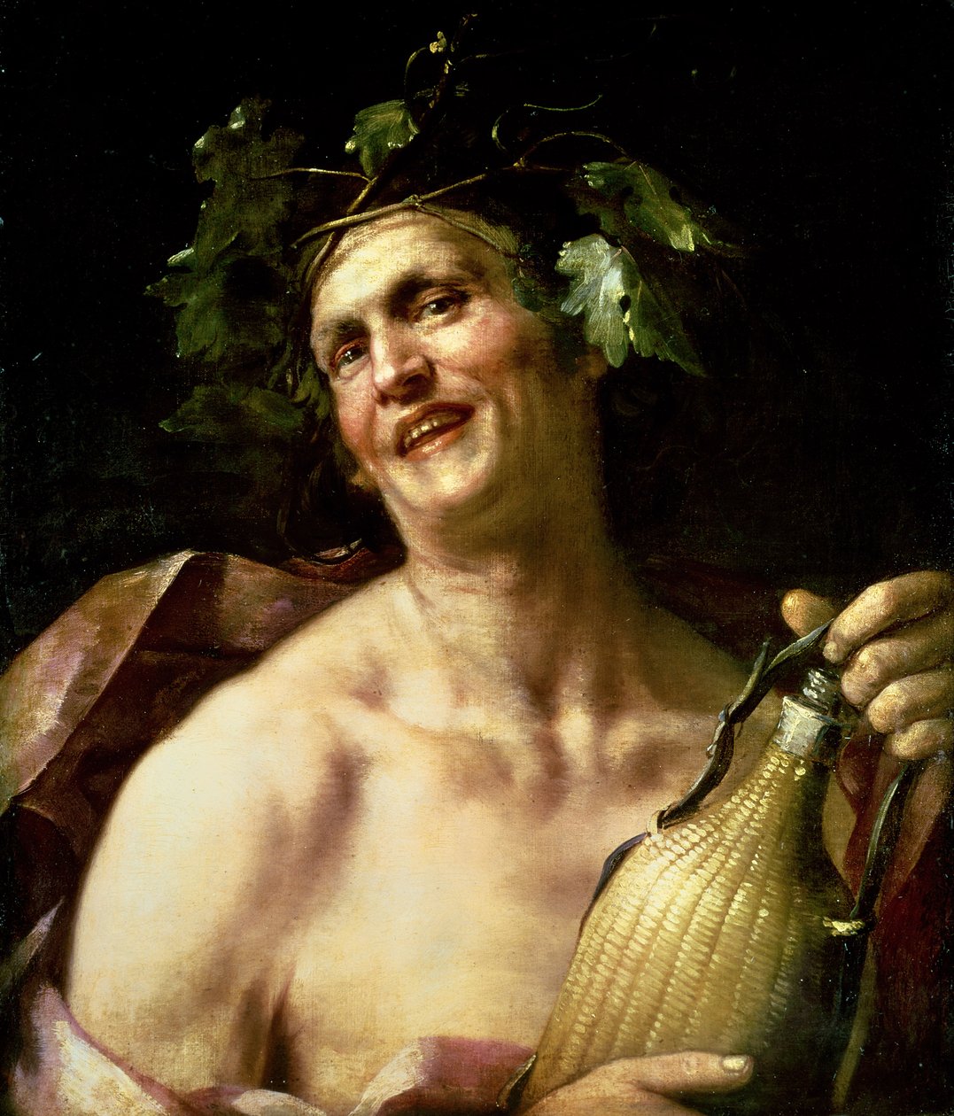 Autoportret jako Bachus autorstwa Jan van Dalen