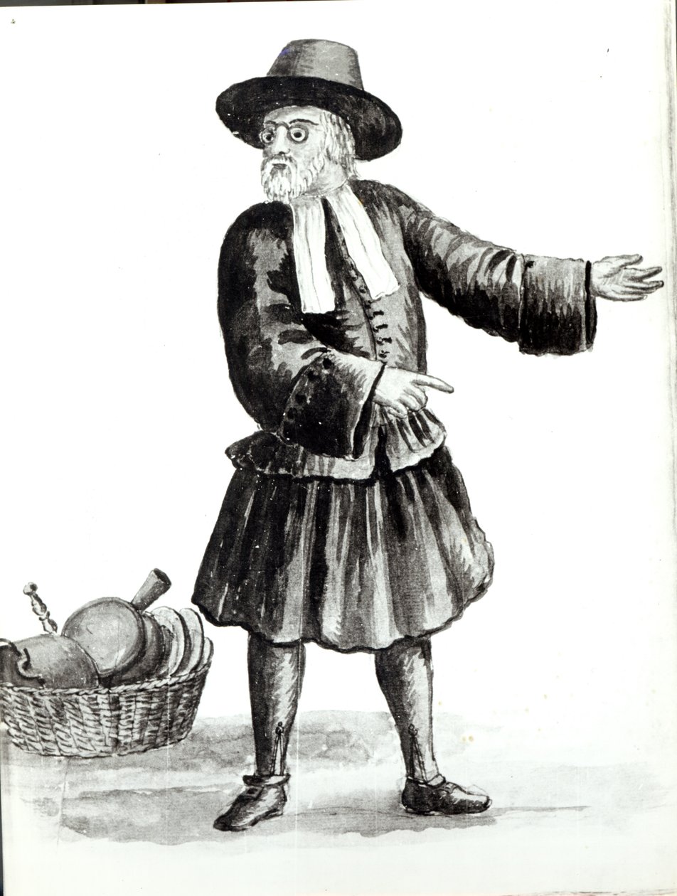 Kupiec, David Lezzato Caddavano, z „Suknie Wenecjan” (patrz tekst towarzyszący 188192) autorstwa Jan van Grevenbroeck