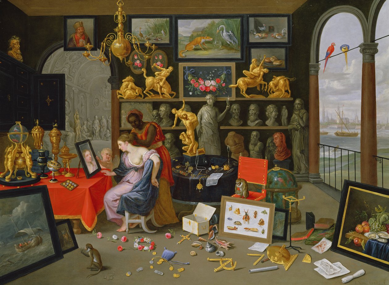 Wenus w swojej toalecie autorstwa Jan van Kessel the Elder