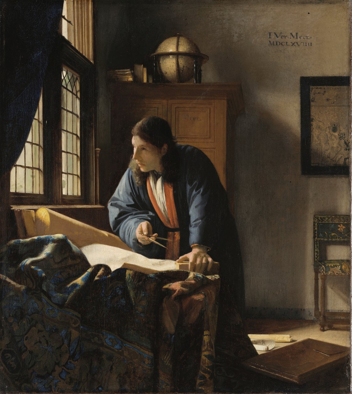 Geograf autorstwa Jan (1632 75) Vermeer
