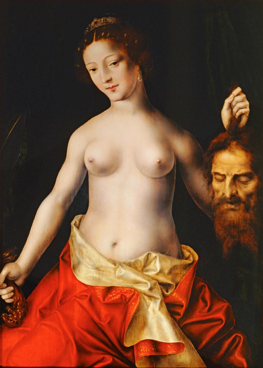 Judyta i Holofernes ... autorstwa Jan (manner of) Massys