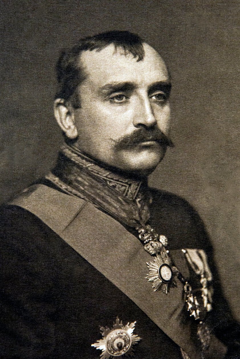 Paul Claudel w stroju konsula 1910 - fot. Jan Nepomuk Langhans autorstwa Jan (studio of) Langhans