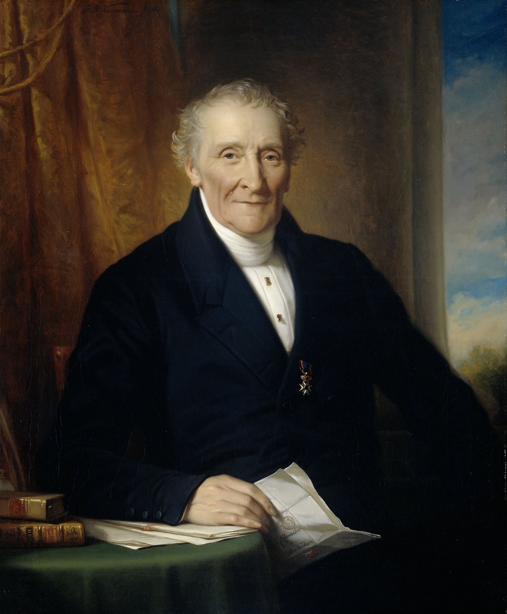 Rodolphe le Chevalier autorstwa Jan Adam Janszoon Kruseman