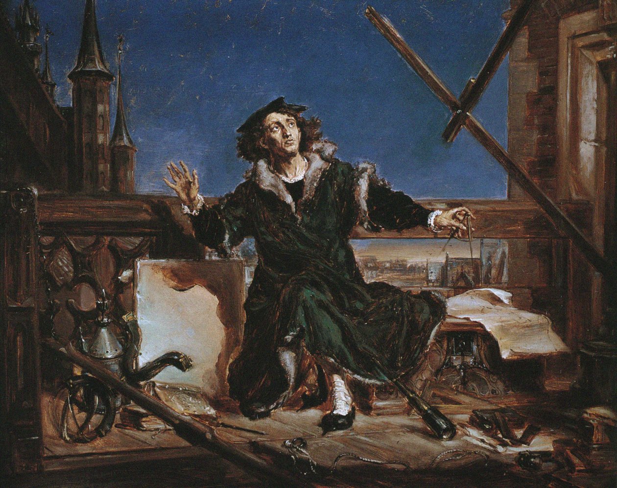 Mikołaj Kopernik, 1874. autorstwa Jan Alojzy Matejko