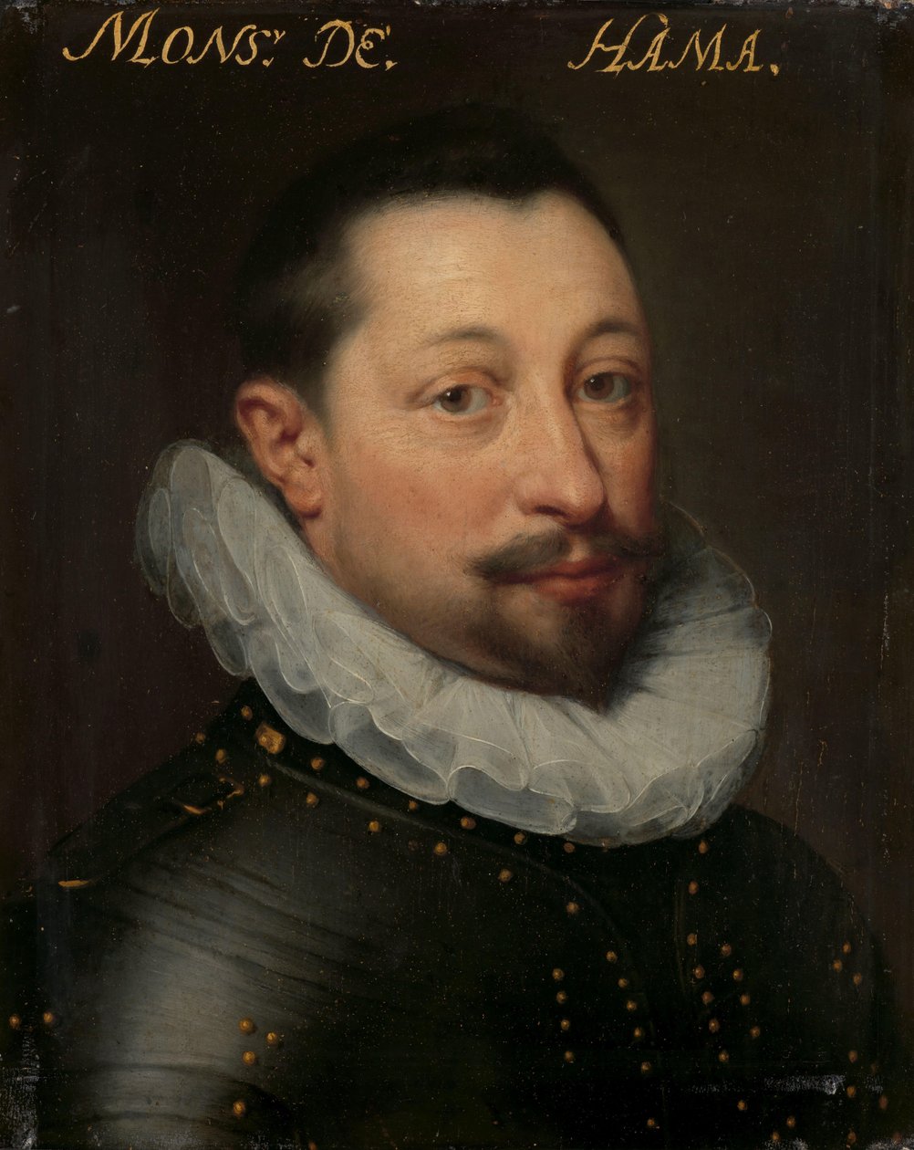 Portret Charlesa de Levina, Pana Famarów, Forimonta i Lousarta autorstwa Jan Antonisz van Ravesteyn (workshop of)