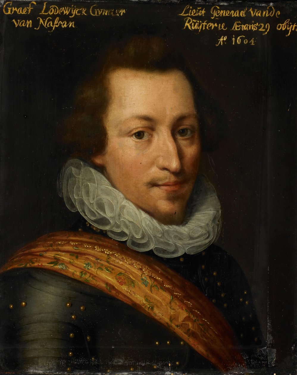 Portret hrabiego Louis-Gunther z Nassau autorstwa Jan Antonisz van Ravesteyn (workshop of)