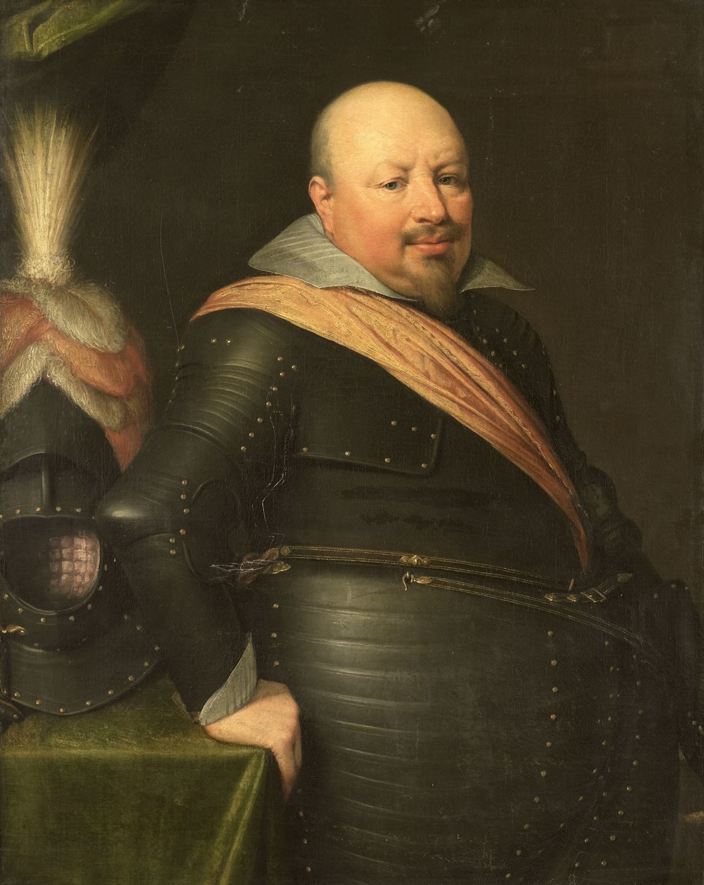 Portret Nicolaasa Schmelzinga (1561-1629) autorstwa Jan Antonisz van Ravesteyn (workshop of)