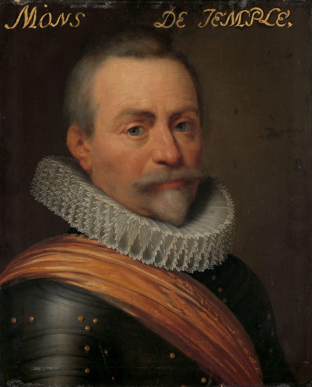 Portret Oliviera van den Tempel, lorda Corbeecke autorstwa Jan Antonisz van Ravesteyn (workshop of)
