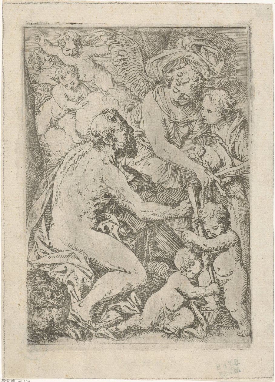 H. Hieronim autorstwa Jan Baptist Herregouts