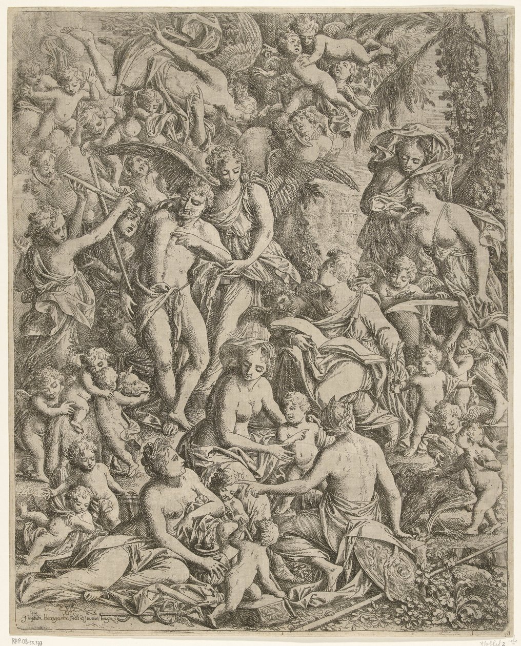 Jan Ewangelista i Jan Chrzciciel autorstwa Jan Baptist Herregouts