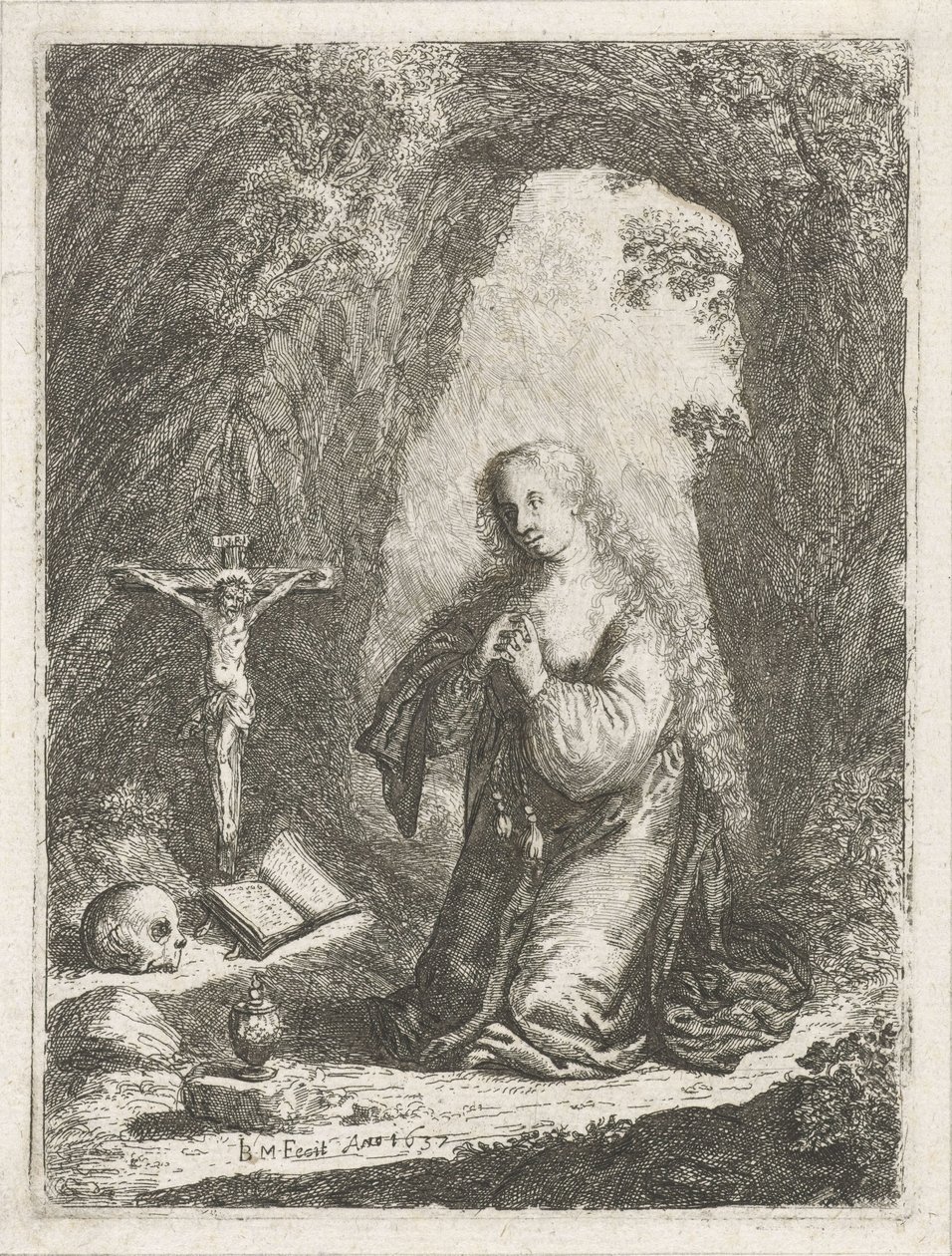 Maria Magdalena do Boetawardi autorstwa Jan Barentsz. Muyckens