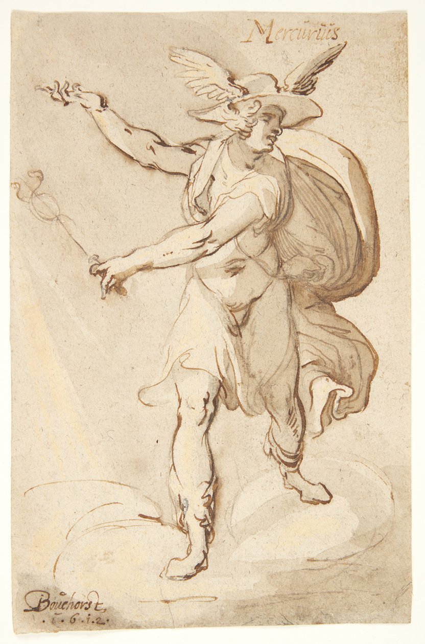 Mercurius autorstwa Jan Boeckhorst