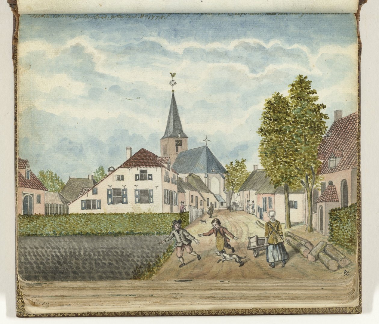 Wieś Wehl w Cleefsland autorstwa Jan Brandes