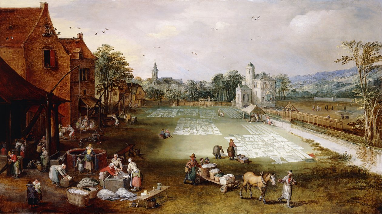 Pole wybielające, autorstwa Jan Brueghel the Elder