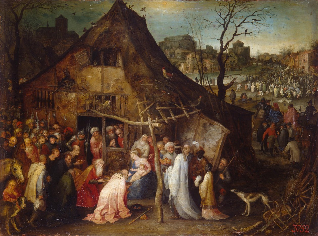 Adoracja Trzech Króli autorstwa Jan Brueghel the Elder