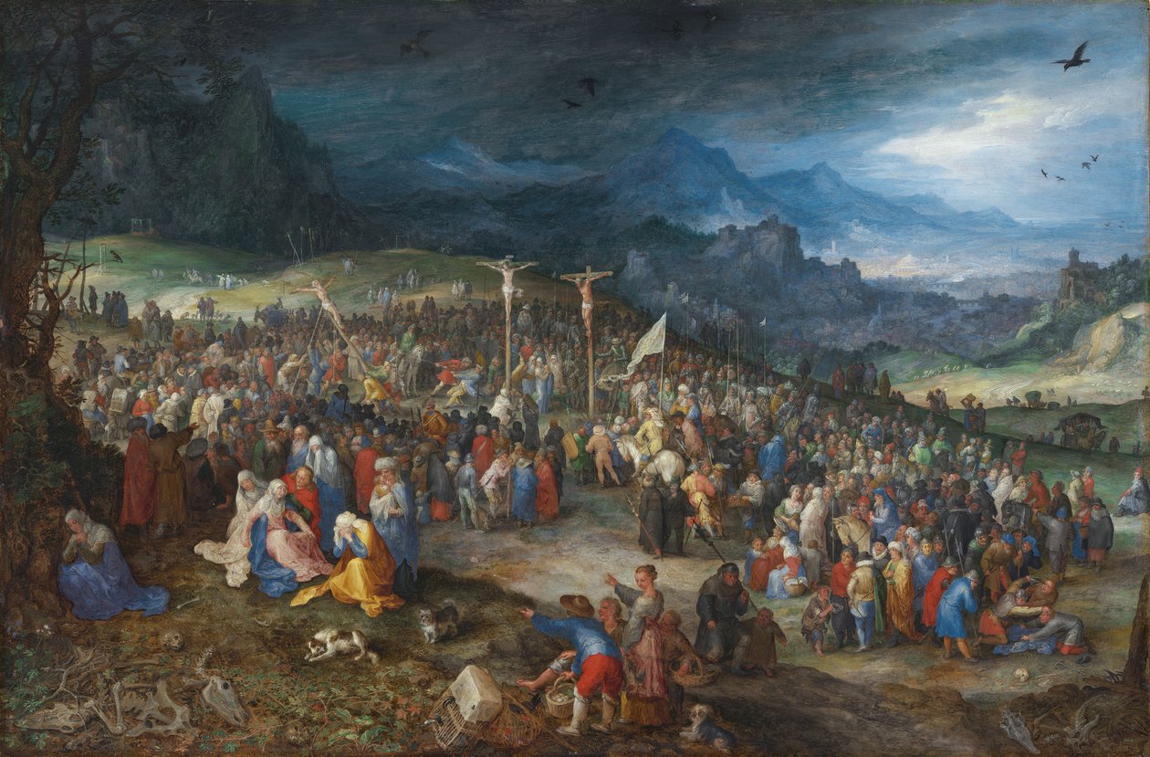 Niemiecki: Kalwaria Kalwaria autorstwa Jan Brueghel the Elder