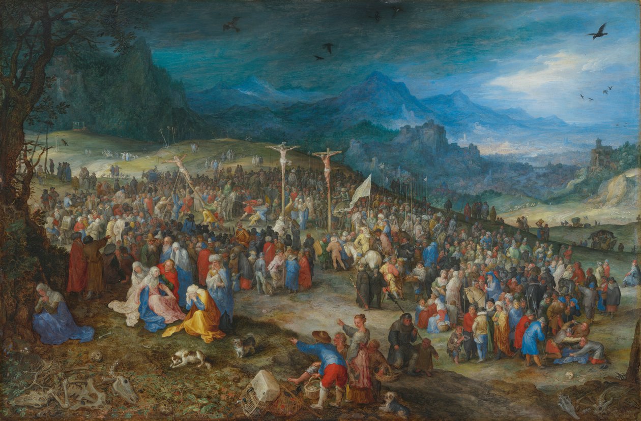 Niemiecki: Kalwaria Kalwaria autorstwa Jan Brueghel the Elder
