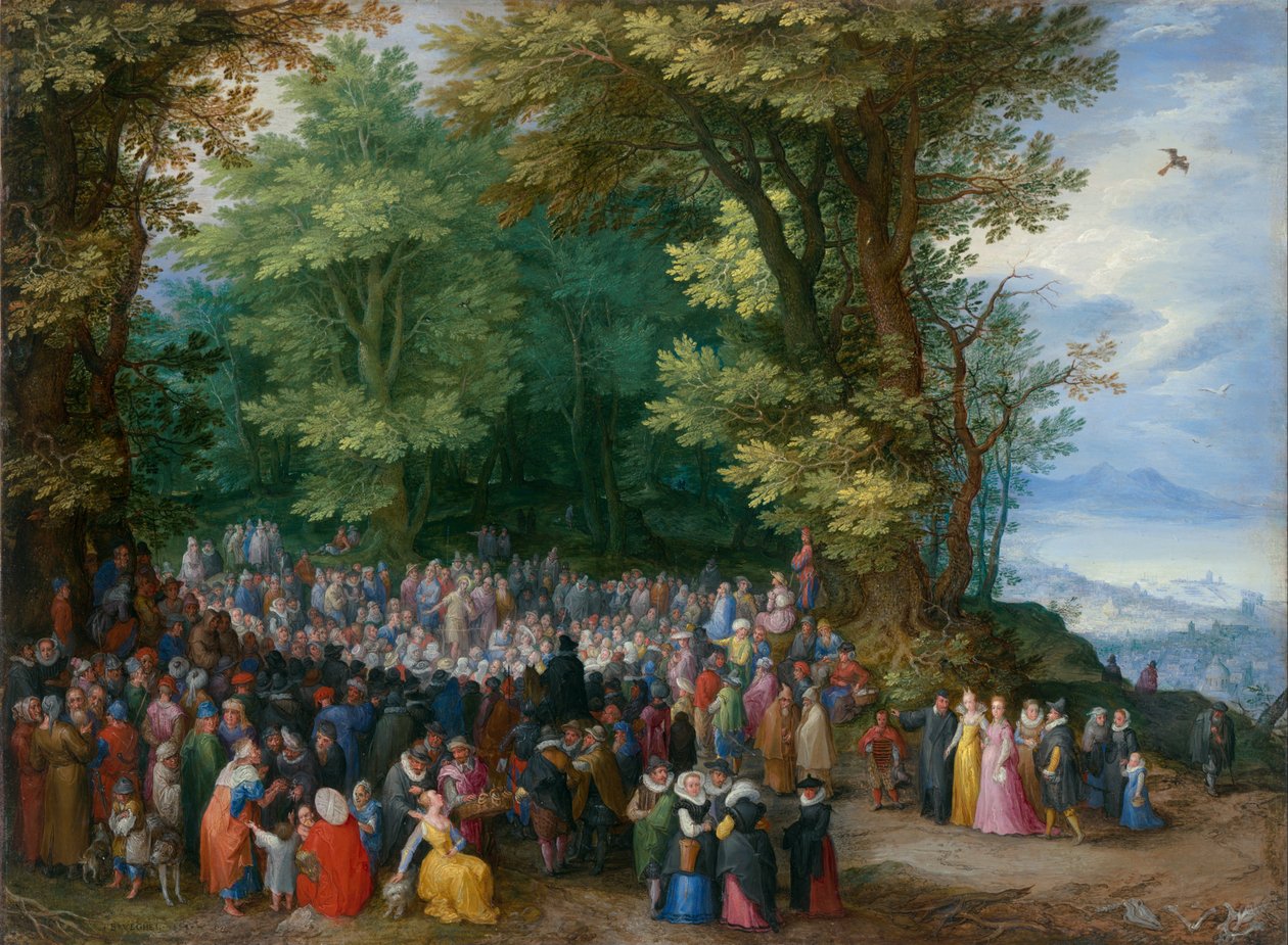 Kazanie na Górze autorstwa Jan Brueghel the Elder