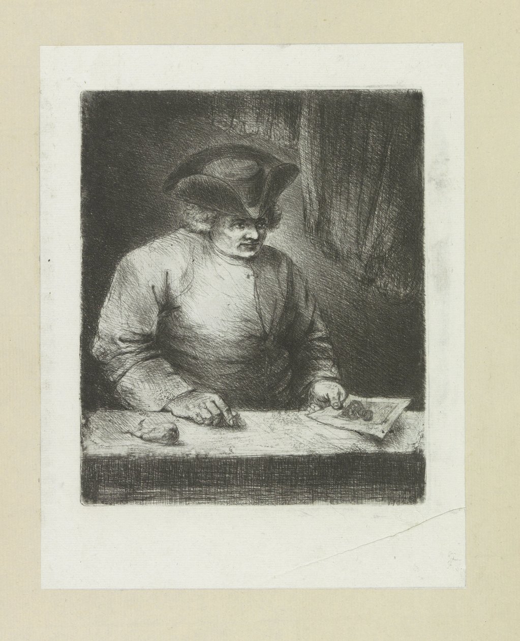 Portret Hendrika Chalon The Compleat Work of Akwaforty Johna Chalon / Oeuvre Complette des Eaux Fortes par Jean Chalon (tytuł serii) autorstwa Jan Chalon