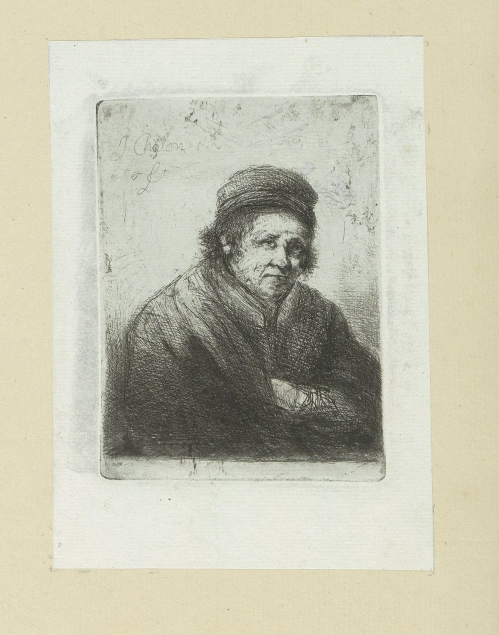 Człowiek Volwassen, prawie w prawo The Compleat Work of Akwaforty Johna Chalon / Oeuvre Complette des Eaux Fortes par Jean Chalon (tytuł serii) autorstwa Jan Chalon