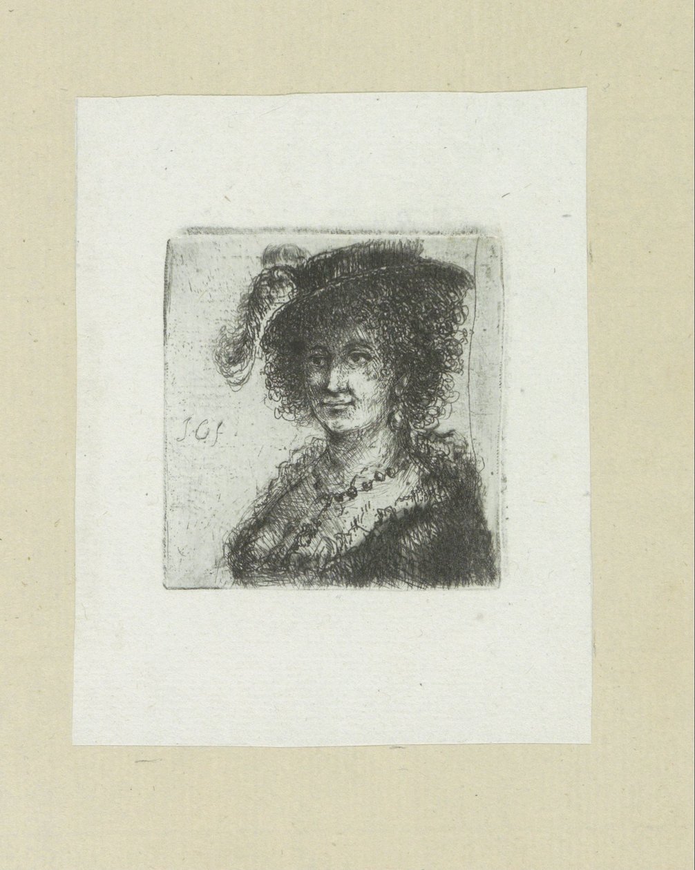 Vrouw spotkał się z motyką spotkał veer The Compleat Work of Akwaforty Johna Chalon / Oeuvre Complette des Eaux Fortes par Jean Chalon (tytuł serii) autorstwa Jan Chalon