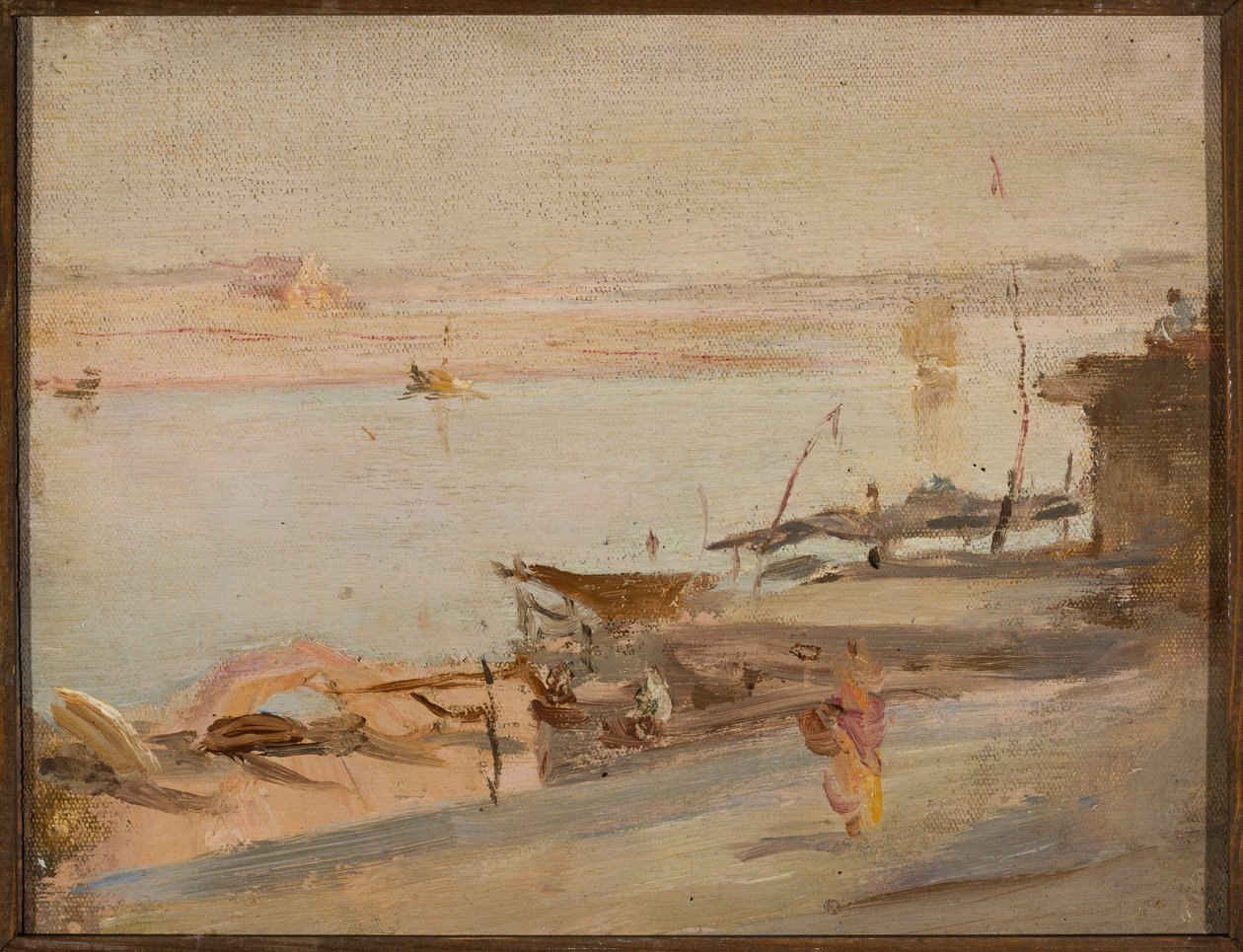 Benares, Ganges. Z podróży do Indii autorstwa Jan Ciągliński