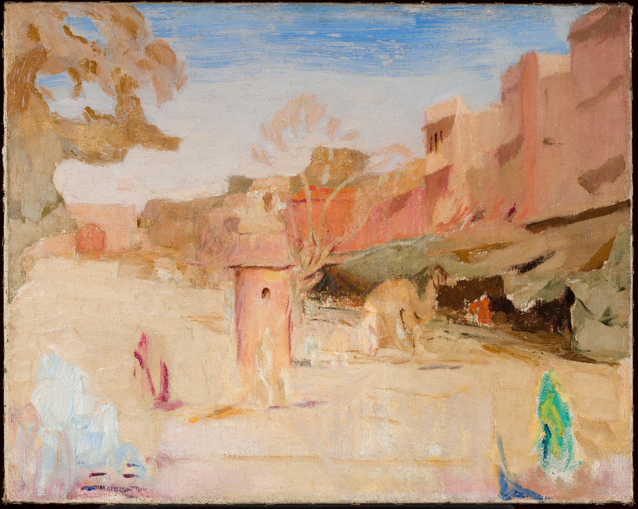 Jaipur - ulica. Z podróży do Indii autorstwa Jan Ciągliński