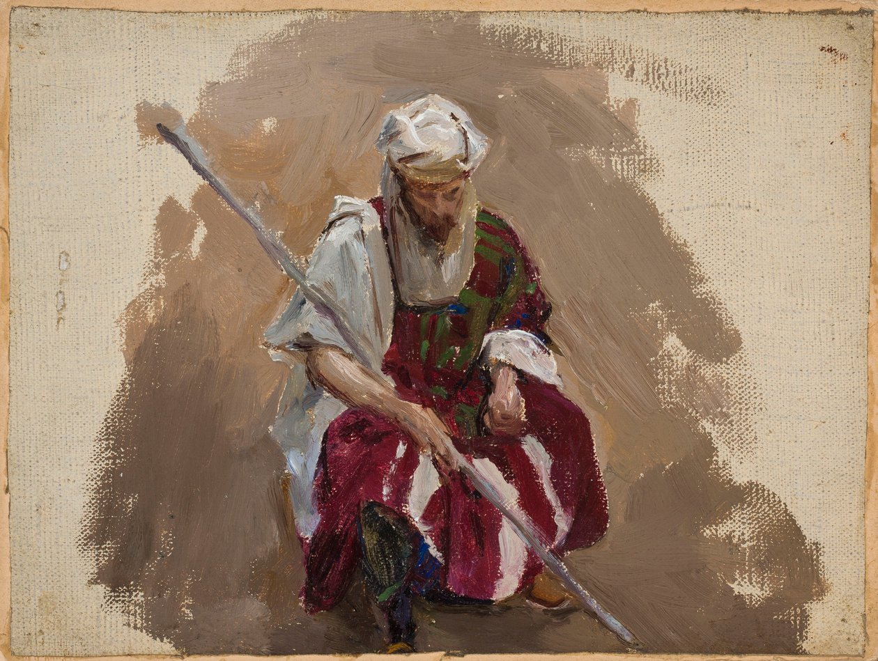 Marino - Portret w stroju afrykańskim autorstwa Jan Ciągliński