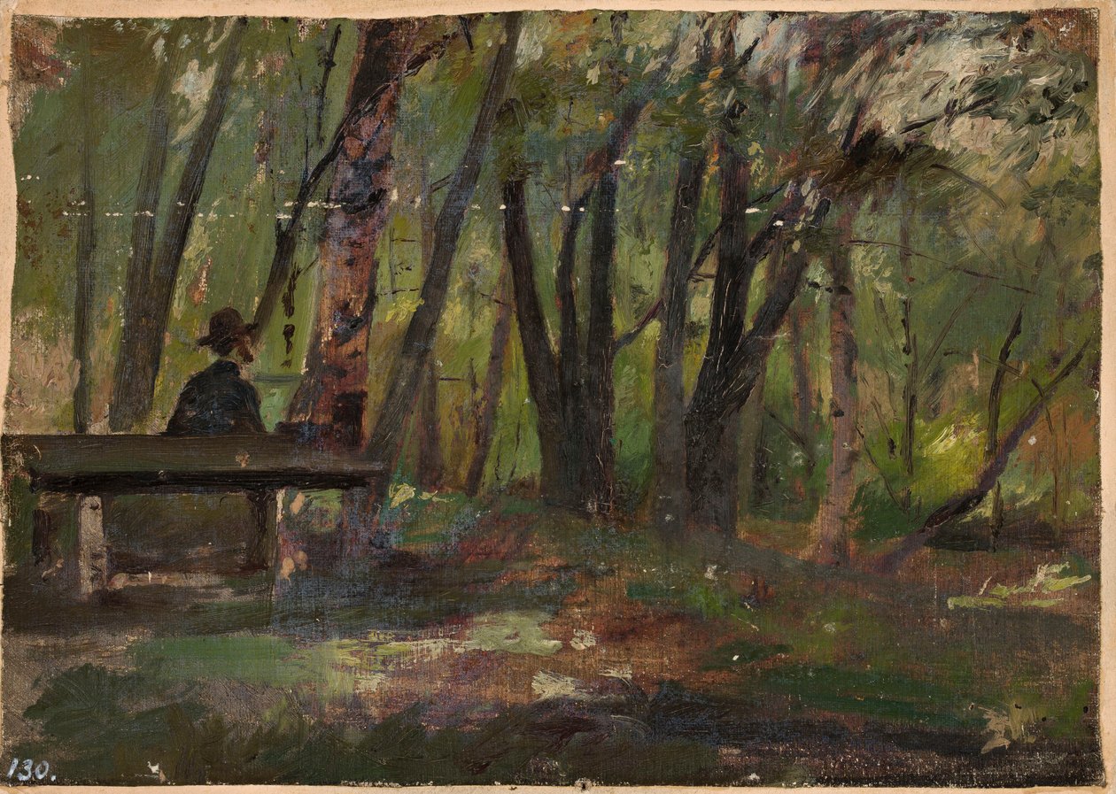 Petersburg - park na Wyspie Piotrowskiej autorstwa Jan Ciągliński