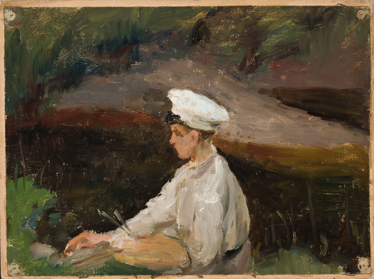 Portret Aleksandra Rubcowa autorstwa Jan Ciągliński