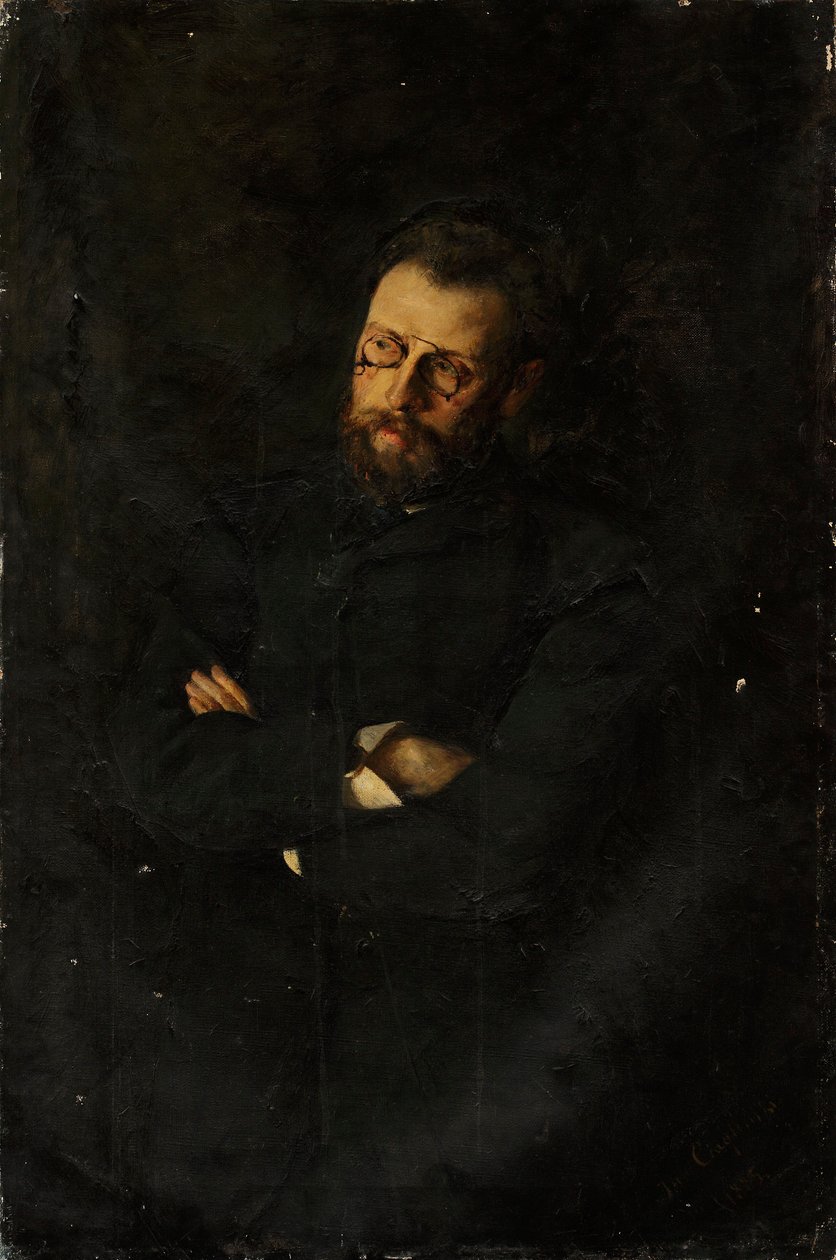 Portret Erazma Piltza autorstwa Jan Ciągliński