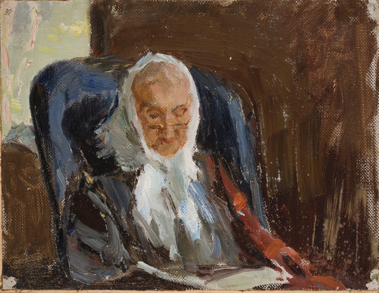 Portret Marii Pietrownej Rubcowej, babki malarza Rubcowa autorstwa Jan Ciągliński