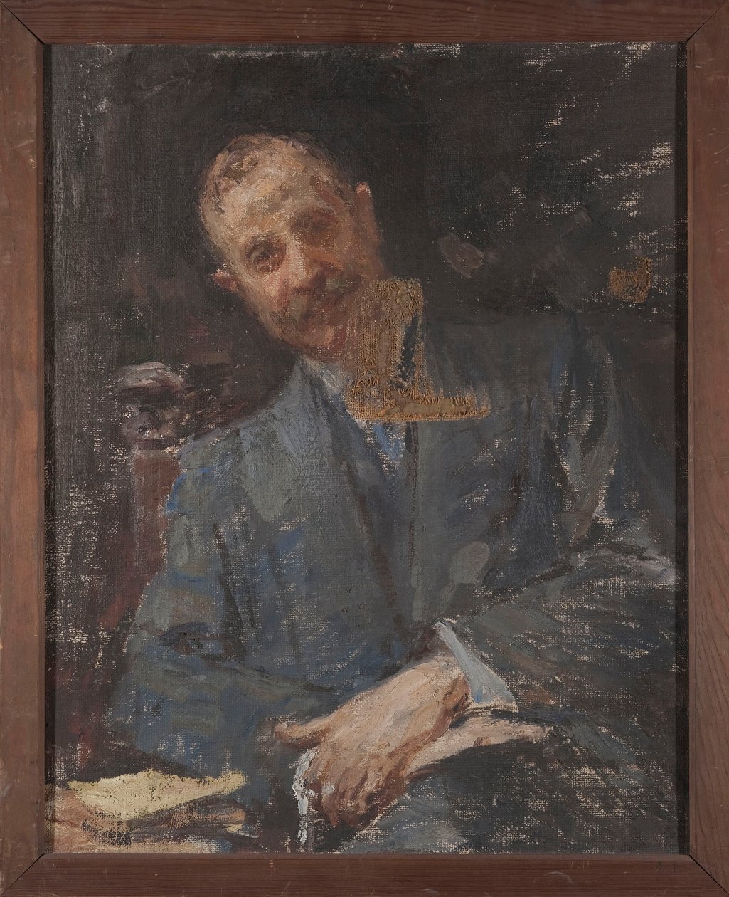 Portret pana Berlina autorstwa Jan Ciągliński