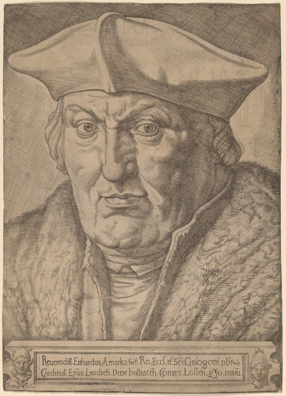 Erard de la Marck autorstwa Jan Cornelisz Vermeyen
