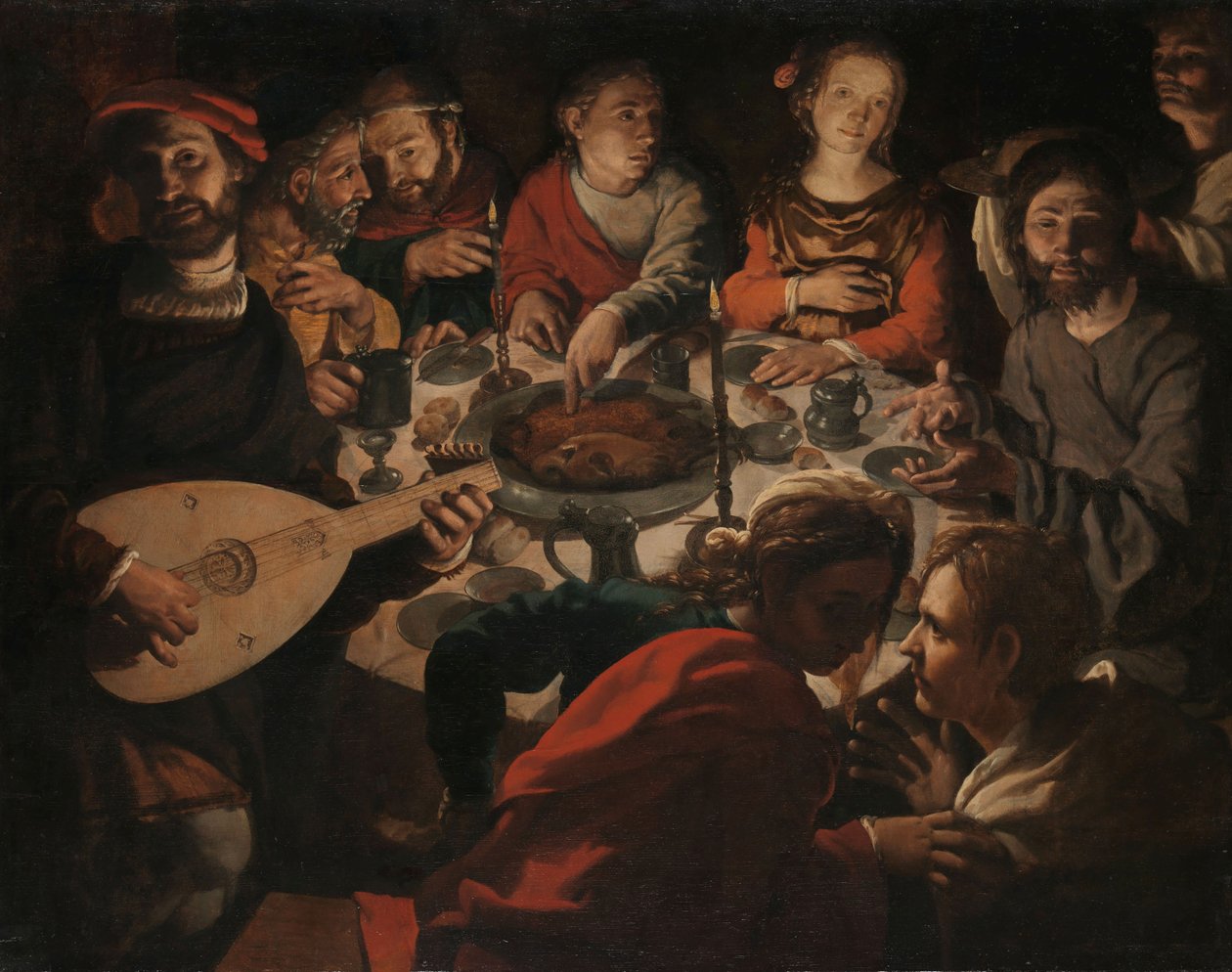 Małżeństwo w Kanie, ok. 1530-32 autorstwa Jan Cornelisz Vermeyen
