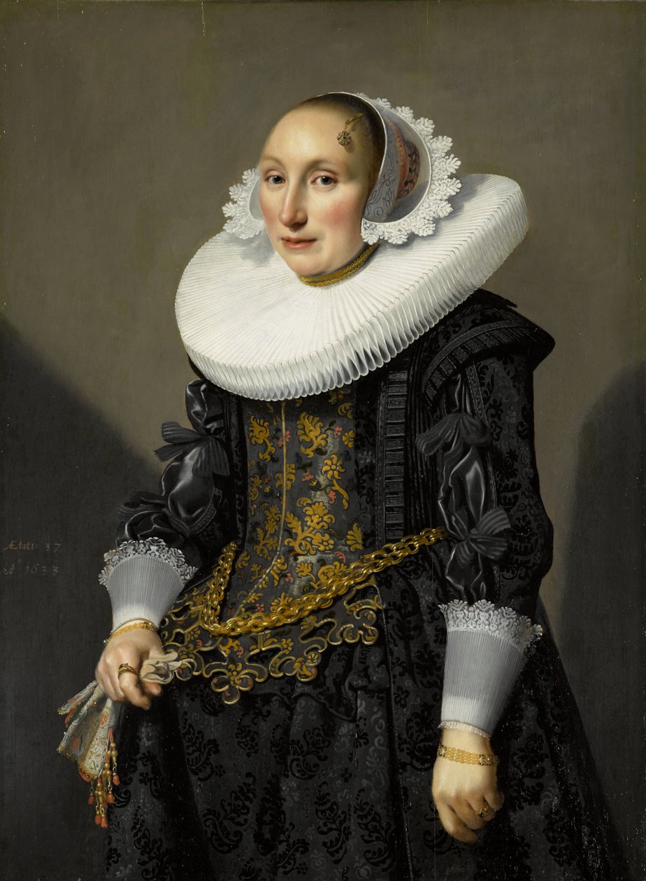 Portret Adriany van der Aam autorstwa Jan Damen Cool