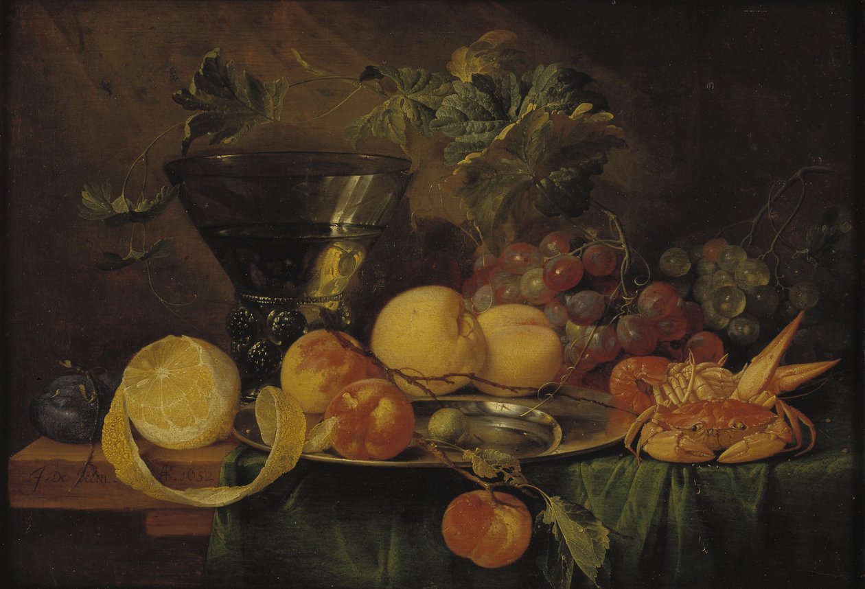 Martwa natura z Roemerem autorstwa Jan Davidsz de Heem