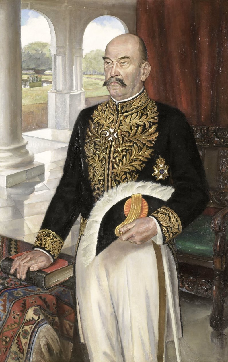 Dirk Fock (1858-1941). Generalny Gubernator (1921-26) autorstwa Jan Frank