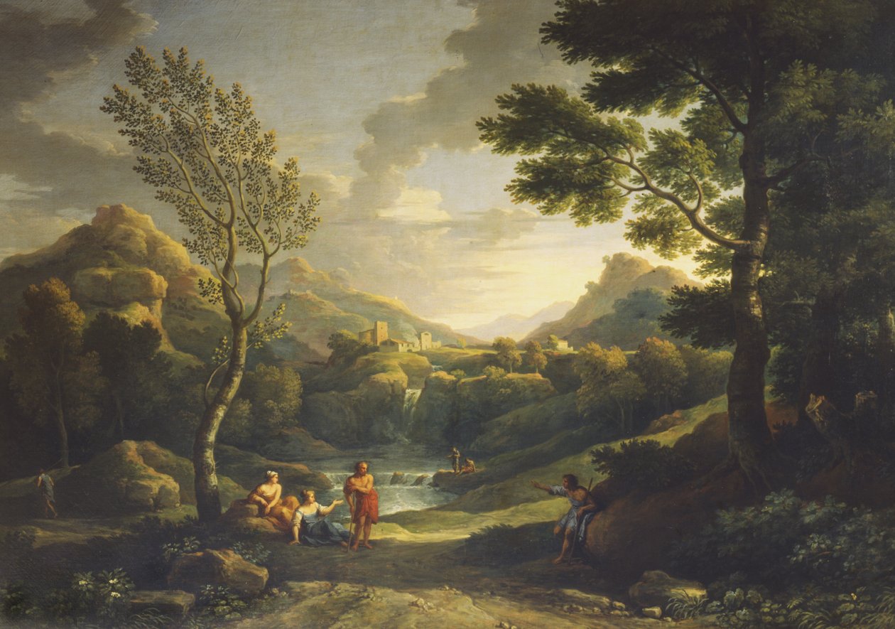 Nieznany obraz autorstwa Jan Frans van Bloemen