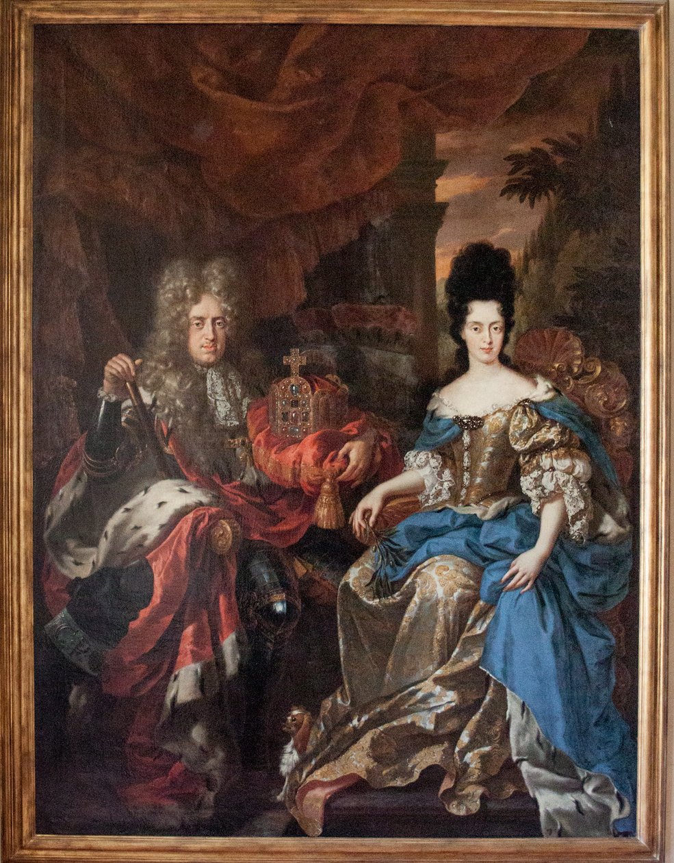 Doppelbildnis Johann Wilhelm von der Pfalz und Anna Maria Luisa de